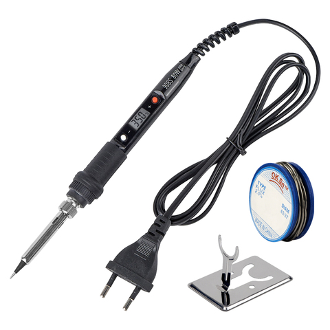 JCD-soldador eléctrico con pantalla Digital LCD, 80W, temperatura ajustable, 220V/110V, herramientas de soldadura ► Foto 1/6