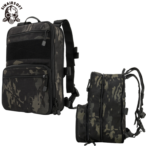 Mochila de hidratación táctica Flatpack D3, bolsa Molle, Airsoft, equipo militar, chaleco multiusos, bolsa de viaje suave de asalto ► Foto 1/6