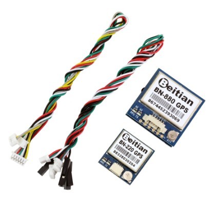 Beitian-Módulo GNSS BN220 BN-880, 3,0 V-5,0 V, TTL, GPS GLONASS, módulo Dual, antena, BN-220 FLASH integrado, BN880 ► Foto 1/6