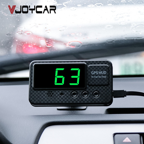 VJOYCAR C60S Universal Hud velocímetro GPS cabeza pantalla coche con alarma de velocidad MPH, KM/H para todos vehículos A100 actualización ► Foto 1/6