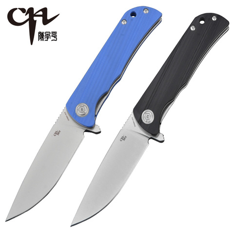 CH Knicks-Cuchillas de acero 3001 D2, sistema de rodamiento de bolas, mango G10, al aire libre para senderismo, cuchillo plegable, compra auténtica ► Foto 1/6