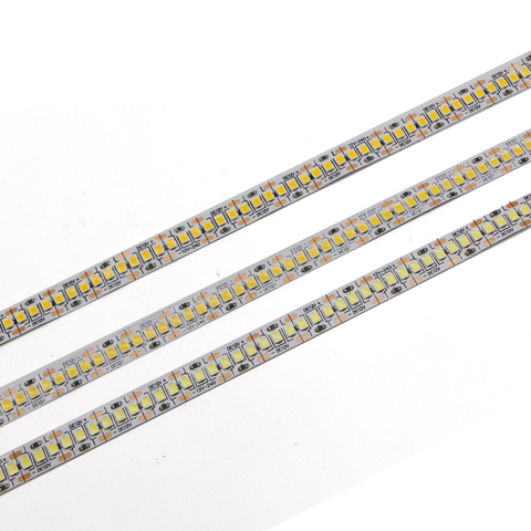 Tira de luces LED CRI>90, 2835 LEDs/M, 5m, 240, más brillante que 3528, 3014, blanco cálido/blanco/4000k ► Foto 1/6