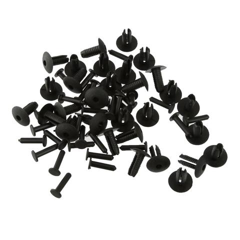 Remache de montaje de parachoques de plástico para coche, 30 piezas, Clip embellecedor de guardabarros para BMW E30, E36, E46, E39, E38, Z1, Clip de sujeción para vehículo ► Foto 1/6