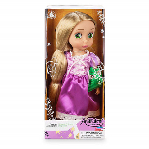 Disney-juguetes de dibujos animados para niños, muñecas de 30cm, Princesas de Disney, Rapunzel, accesorios de colección de animales, mini muñecas coleccionables ► Foto 1/5