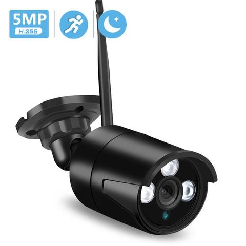 BESDER 5MP 3MP cámara IP Wifi al aire libre IR visión nocturna RTSP Wifi cámara IP Onvif TF tarjeta de almacenamiento impermeable seguridad CCTV cámara ► Foto 1/6