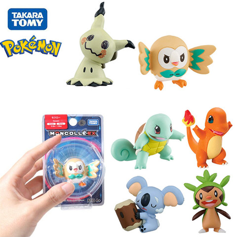 Takara tomy-figuras de acción originales de Pokémon, juguetes de Anime de pikachued de 4-6cm ► Foto 1/6