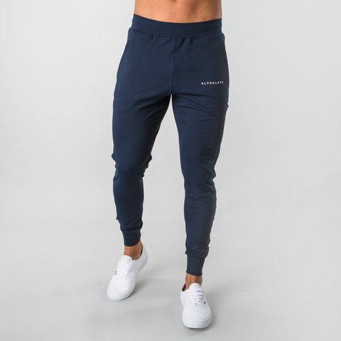 Pantalones deportivos para hombre, pantalón de cintura elástica, sencillo, cómodo, multicolor opcional ► Foto 1/6