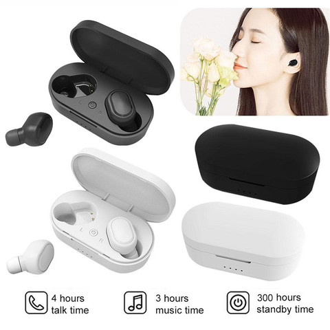 Auriculares inalámbricos Bluetooth 5,0 auriculares deportivos de música auriculares para correr a prueba de agua para Vivo Sony Huawei Honor 10 9 Lite 8 fone de ouvido bluetooth for iphone/mini fone de ouvido ► Foto 1/6