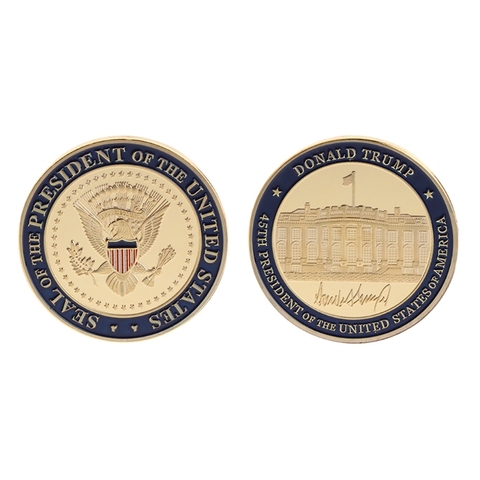 Moneda conmemorativa de alta calidad para coleccionistas, moneda sin moneda del 45th de Estados Unidos, regalos artísticos de coleccionismo, recuerdo de DOnald Trump ► Foto 1/6
