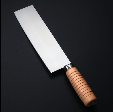 Peking-cuchillo para cortar pato, herramienta de Cocina Rápida superafilada, cuchillos de Chef, hoja duradera de alta dureza, cortador con mango de madera ► Foto 1/6