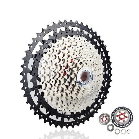 Cassette de 10, 11 y 12 velocidades para bicicleta de montaña, piñón de Cassette para Shimano Sram, 11-40T 42T 46T 50T ► Foto 1/6