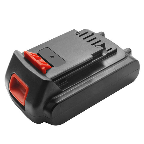 BATTOOL-batería recargable de iones de litio para BLACK & DECKER, 2 uds., 18V/20V, 3000mAh, LB20, LBX20, LBXR20 ► Foto 1/6