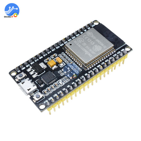 Placa de desarrollo de ESP-32 ESP32, WiFi, Bluetooth, Dual Core, CP2104, filtros, módulo de gestión de energía, 2,4 GHz, novedad ► Foto 1/6