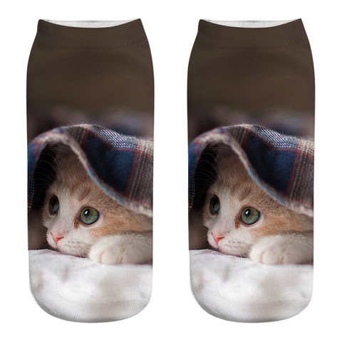 Calcetines Unisex con estampado 3D de gato, para cosplay, con dibujos de gato, astronauta, Boxer, caballero, 2022 ► Foto 1/1