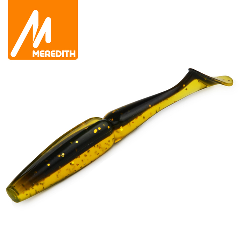 Meredith Crazy Shiner-señuelo de pesca suave, Wobbler cebo de pesca, lubina, pececillo, aparejos de pesca artificiales, 7cm, 3g, 10 Uds. ► Foto 1/6