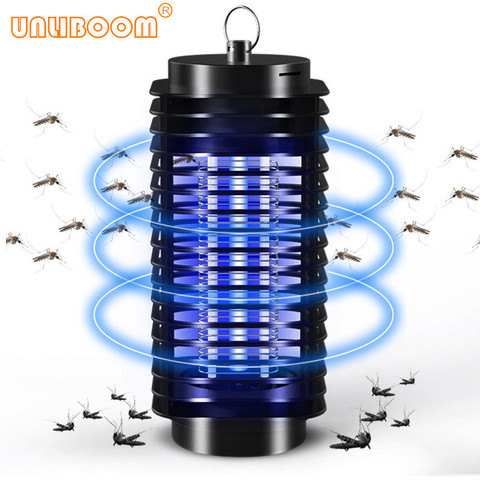 110V/ 220V eléctrico portátil LED Mosquito insecto asesino lámpara volar repelente contra mosquitos luz de noche UV de la UE nos enchufe ► Foto 1/6