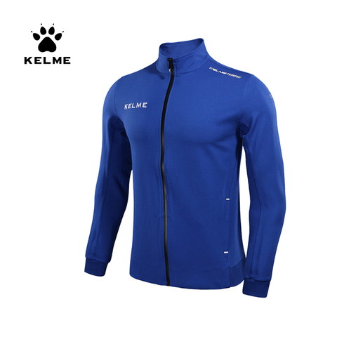 KELME de los hombres ropa deportiva ropa de ejercicio chaqueta a prueba de viento pantalones de fútbol de formación chaqueta con cremallera deportes abrigo hombre 3871303 ► Foto 1/6