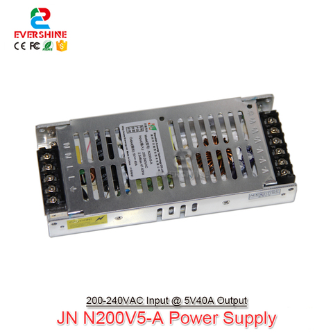 G-energía N200V5-A Delgado 5 V 40A 200 W led display Power Supply, 30mm espesor soporte 220 V AC voltaje de entrada ► Foto 1/5