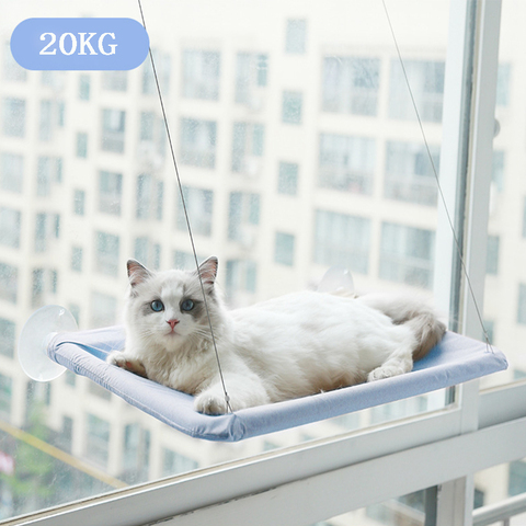 Hamaca de Mascota para gatos, asiento colgante para mascotas, hamaca para ventana de 20kg ► Foto 1/6