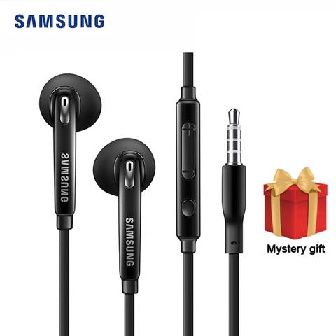 Samsung-auriculares intrauditivos EO-EG920 con control de altavoz, cascos deportivos con cable de 3,5mm y micrófono de 1,2 m ► Foto 1/6