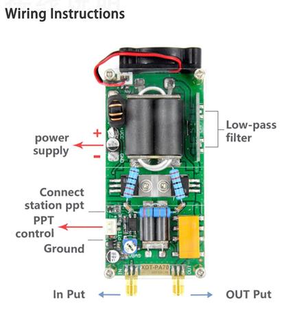 AMPLIFICADOR DE POTENCIA de onda corta de 3 a 30Mhz, 100w, HF, RF para QRP YAESU FT-817 FT-818 KX3 ic-703 /Xiegu X5105 G90S G1M/KN-990 ► Foto 1/5