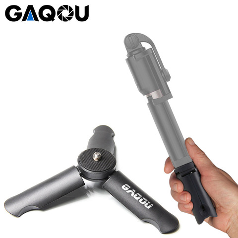 GAQOU Mini trípode para Smartphone/soporte para teléfono monopié trípode para Gopro 6/Smooth Q/DJI OSMO trípode plegable portátil ► Foto 1/6