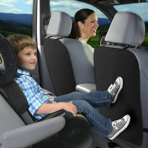 Cubierta protectora de respaldo para asiento de coche, cubierta protectora transparente para niños, almohadilla antipatadas, accesorios de piezas de automóvil ► Foto 1/6