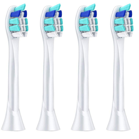 Sonicare-cabezales de repuesto para cepillo de dientes Philips Sonicare Serie 2 hx6232, Philips Diamond Clean, Flexcare, 4 Uds. ► Foto 1/6