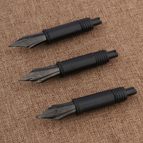 HongDian-Adaptación de escritura serie 1850, Spin Black titanium plumilla para estilográfica ► Foto 1/6