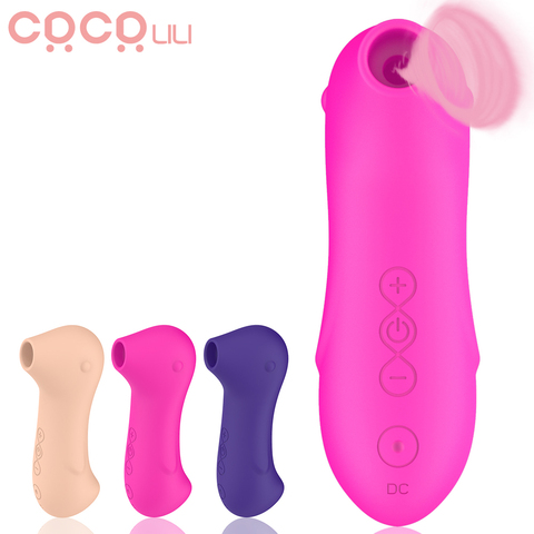 Vibrador de succión de clítoris para mujeres, 10 modos intensidades, juguete sexual, estimulador de succión de pezones para parejas o Solo ► Foto 1/6