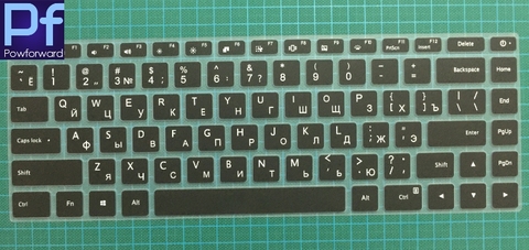 Protector de piel para teclado de Xiaomi Mi Notebook RedmiBook 16, 16,1, Air 12, 13, 13,3, 15 Pro, para videojuegos, ruso y ruso ► Foto 1/6