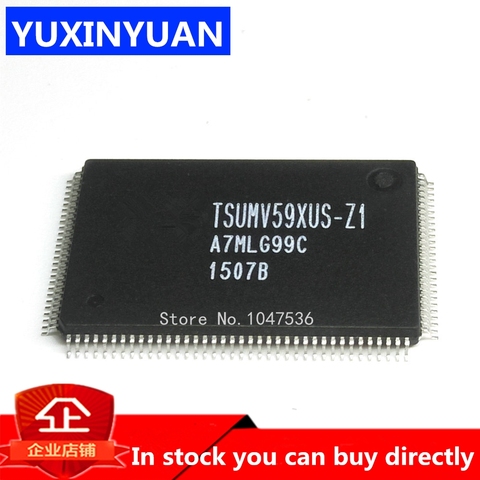 TSUMV59XUS-Z1 TSUMV59XUS TSUMV59 TSUMV59XU-Z1, TSUMV59XUT-Z1, TSUMV59XE-Z1, TSUMV59XES, QFP128, CHIP LCD, 1 Uds. ► Foto 1/6