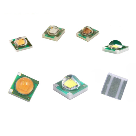 Diodos LED CREE para lámpara, linterna con abalorios, ámbar, blanco, rojo, azul, RGB, 1W, 3W, 3,5x3,5mm, 3V, 350mA, 700mA, 10 Uds. ► Foto 1/6
