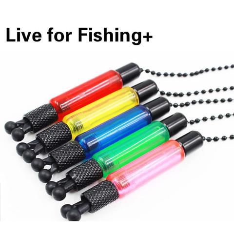 Indicador de picadura de pesca LED, alarma de picadura, percha iluminada, equipo para pesca de carpa ► Foto 1/6
