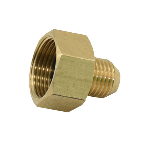 Conector roscado de latón hembra M22 