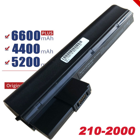 6 celdas de batería para HP Mini 110-3600, 110-3700 Mini 210-2000, 210-2100, 210-2200 CQ10-600 CQ10-700 envío gratis ► Foto 1/5