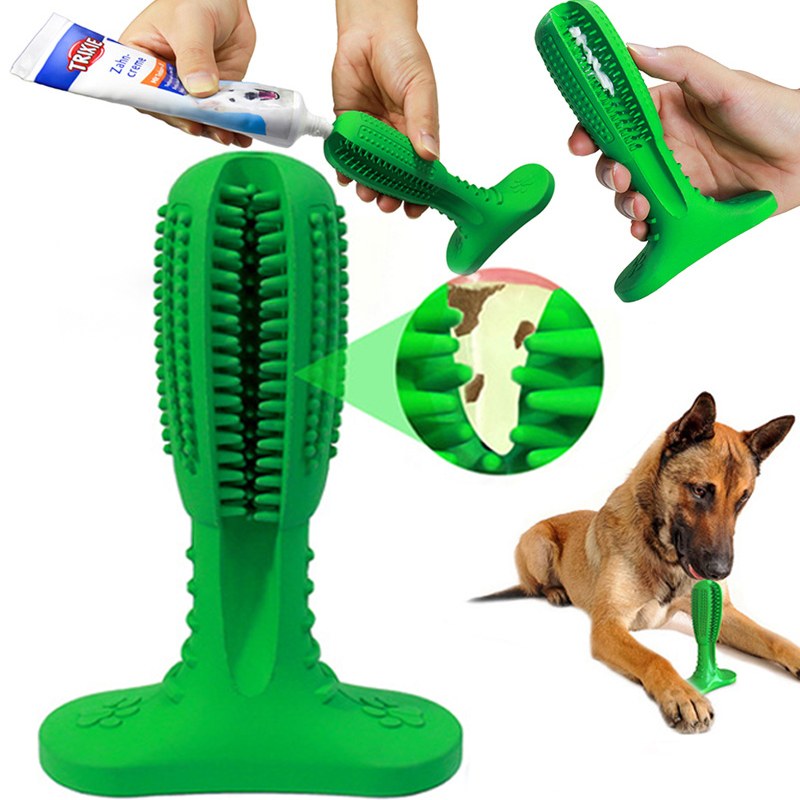 Juguete interactivo para perros, juguetes de bolas de limpieza de dientes  molares para perros, juguete para perros con cepillo de dientes esférico,  traje para perros pequeños, medianos y grandes