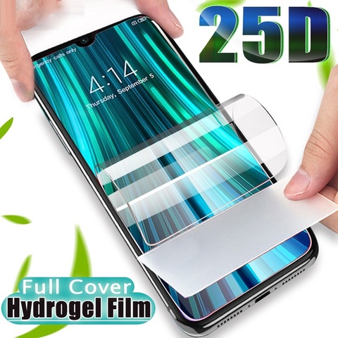 Hidrogel de película para 3 DE Asus Zenfone 3 4 Max Plus para Selfie Pro ZC554KL ZE554KL ZD552KL ZC520TL ZC553KL ZE552KL Protector de pantalla ► Foto 1/6