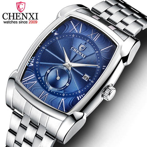 Relojes hombres CHENXI marca reloj de cuarzo reloj para hombre de lujo de estilo nuevo Relogio Masculino militar reloj ► Foto 1/6