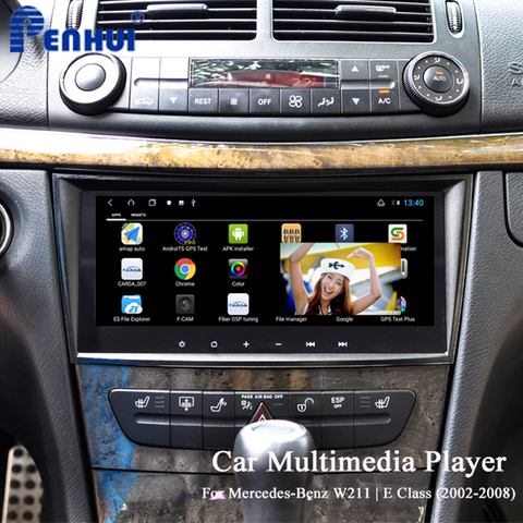 DVD del coche para Benz Clase E W211 (2002-2008)(E200 / E220 /E240 /E270/E280) auto Radio Multimedia reproductor de Video GPS de navegación Android ► Foto 1/6