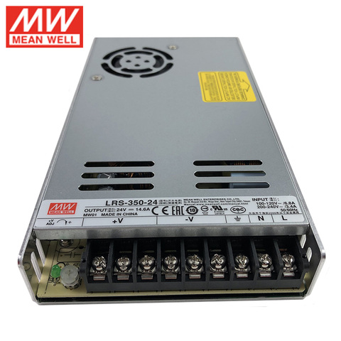 LRS-350 decir bueno, 350W de potencia de conmutación de alimentación 110V/220VAC a 3,3 V 4.2A 5V 12V 24V 36V 48V 48V fuente de alimentación Meanwell transformador PSU ► Foto 1/6