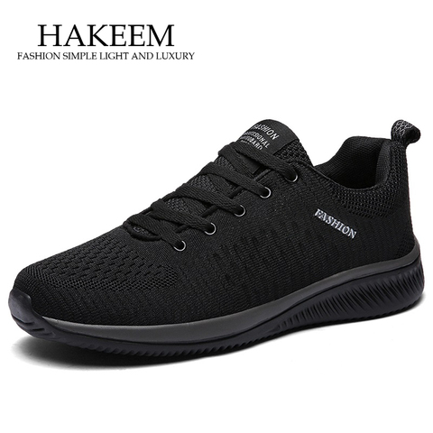 Nuevos zapatos casuales de malla para Hombre zapatos de Hombre ligeros cómodos transpirables Zapatillas Tenis masculino Zapatillas Hombre ► Foto 1/6