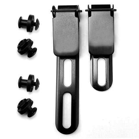 Clip Universal para cintura, funda para cuchillo, pistola Kydex de cintura con Clip de acero inoxidable, 1 unidad ► Foto 1/6