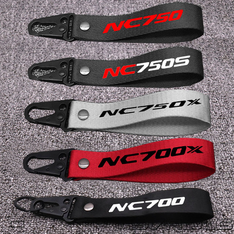 3D titular de la clave de la cadena de llavero para Honda NC750 NC750X NC750S NC700 NC700X NC700S de la llave de anillo llavero ► Foto 1/6