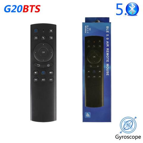 G20BTS Bluetooth Wireless Air Mouse giroscopio Control remoto inteligente para Xiaomi Smart TV Mibox fuego Stick caja de TV Android del G20S ► Foto 1/6