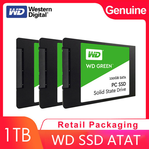 Western Digital-disco duro Original WD SSD, unidad interna de estado sólido, 240GB, SATA3, 6 GB/s, para ordenador portátil ► Foto 1/6