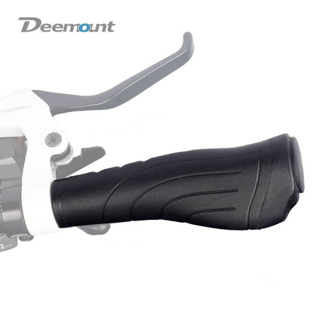 Deemount-empuñaduras largas y cortas para bicicleta, manillar de 137mm, 93mm, carcasa de goma de 22,2mm, barra de descanso de mano, bloqueo final, giratorio, P8, SP8 ► Foto 1/6