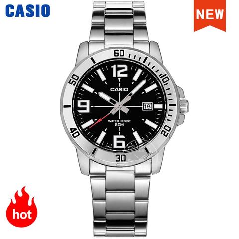 Casio-Reloj de pulsera para hombre, de cuarzo, resistente al agua hasta 50m, deportivo, militar, masculino ► Foto 1/5