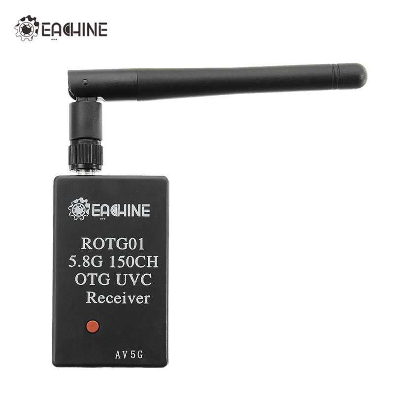 Eachine ROTG01 UVC OTG 5,8G 150CH canal completo FPV receptor para Android Teléfono móvil Smartphone FPV Quadcopter Drone en tiempo Real ► Foto 1/1