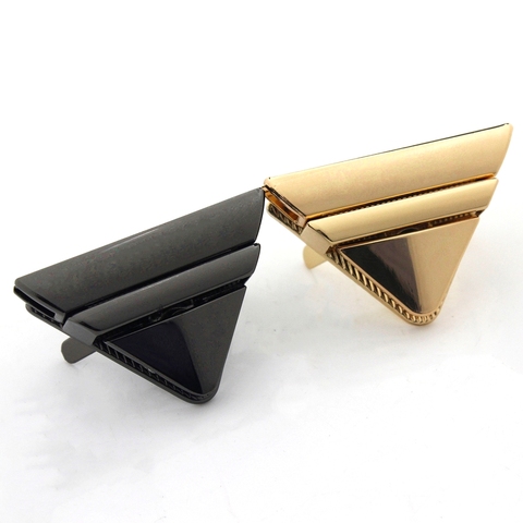 Cerradura de presión triangular de Metal para bolso de bricolaje, accesorios de cierre para bolso de bricolaje, Hardware de equipaje, 1 Uds. ► Foto 1/6